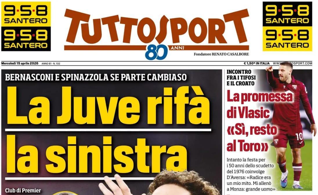 Bernasconi e Spinazzola se parte Cambiaso. Tuttosport: "La Juve rifà la sinistra"