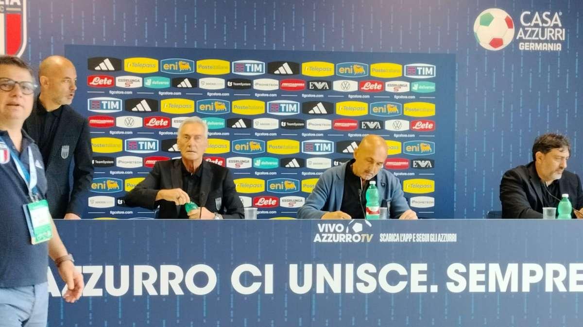 Italia, Gravina conferma Spalletti: " Spalletti rimane ct dell'Italia"