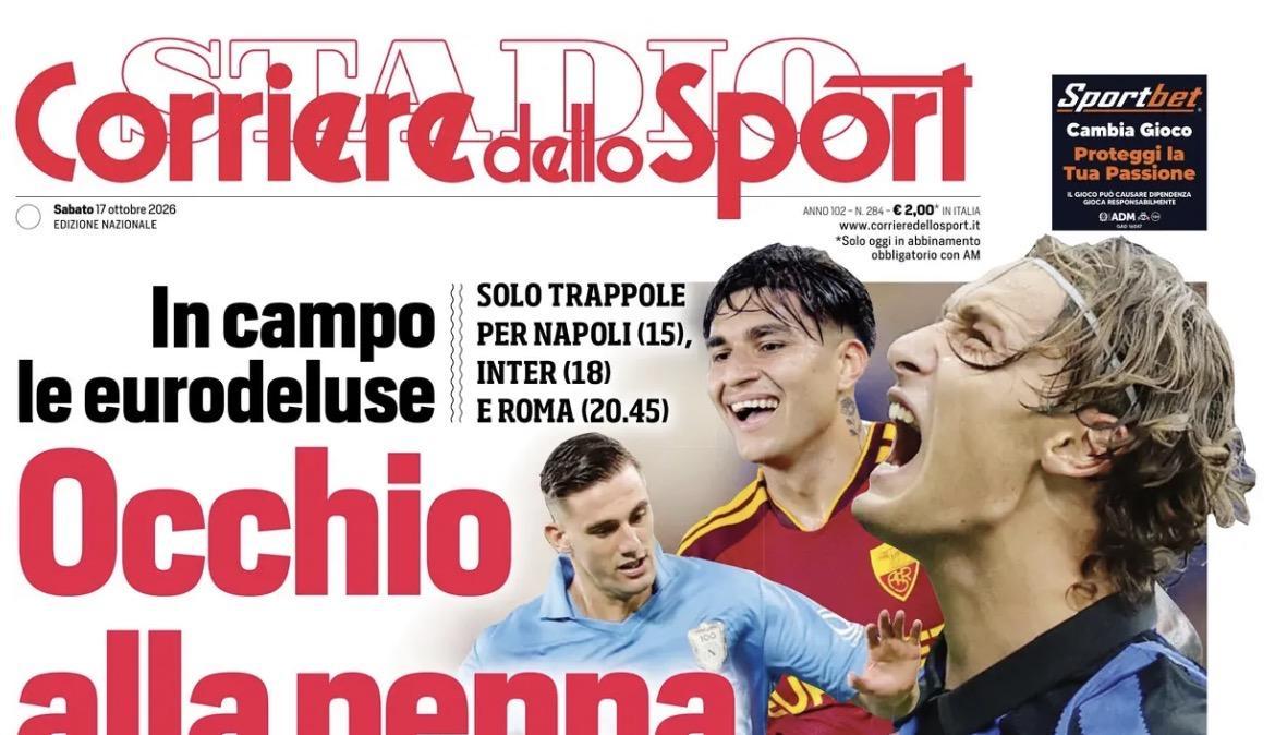 In campo le eurodeluse. Apertura Corsport: "Occhio alla penna"
