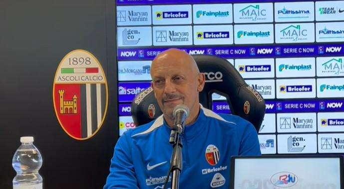 Ascoli, Di Carlo: "Doveva vincere l'Ascoli, non la Torres. Sapevamo sarebbe stata difficile"