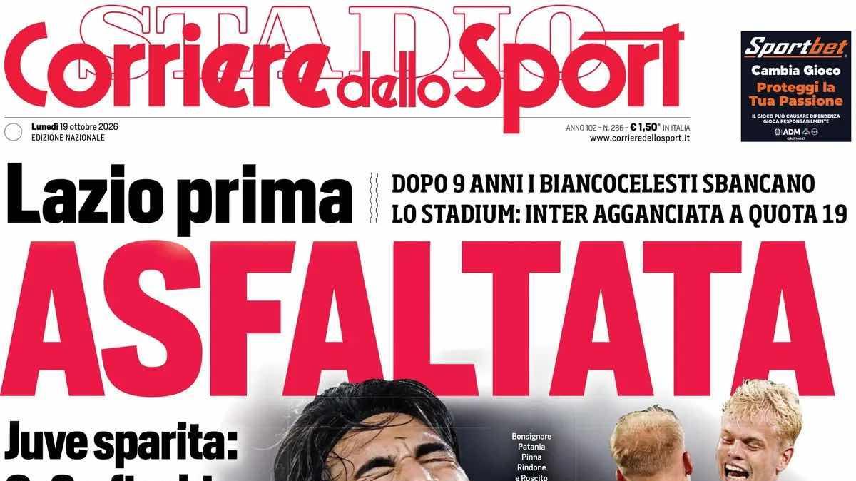 Juve sparita, apertura Corsport: "Asfaltata"