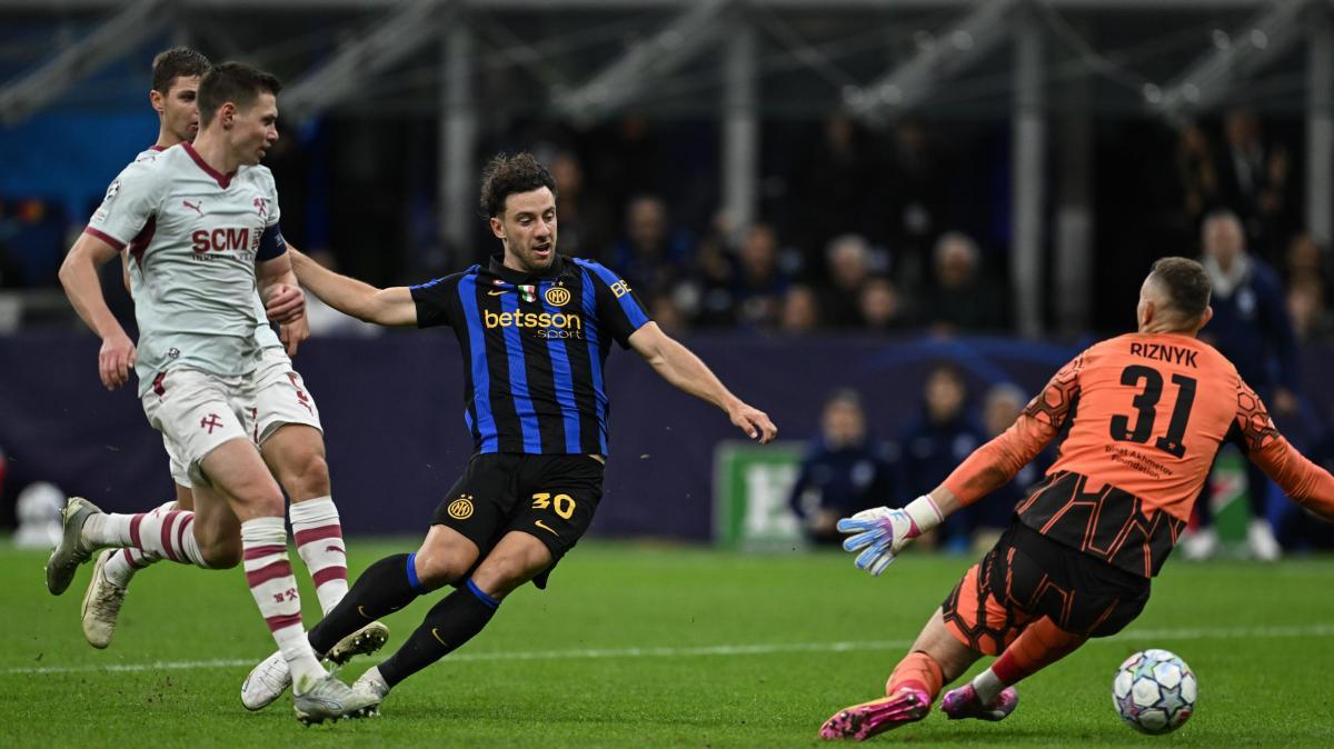 Champions League, l'Inter supera lo Shakhtar Donetsk in dieci uomini: decide Carlos Augusto