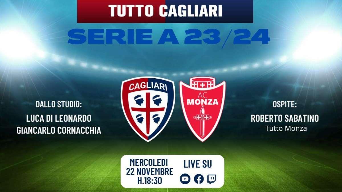 Domani torna TuttoCagliari Live! Ospite il collega Roberto Sabatino