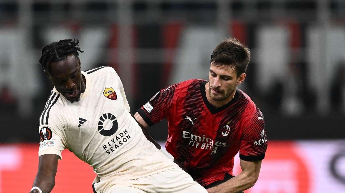 Europa League, la Roma vince a San Siro: decide Mancini. Colpaccio Atalanta: è 0-3 a Liverpool!