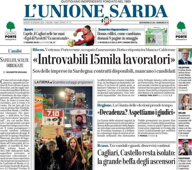 L'Unione Sarda - Caprile, il Cagliari nelle tue mani: "Il gol di Pavoletti? Fa ancora male. Ora chiamatemi pure Sant'Elia"