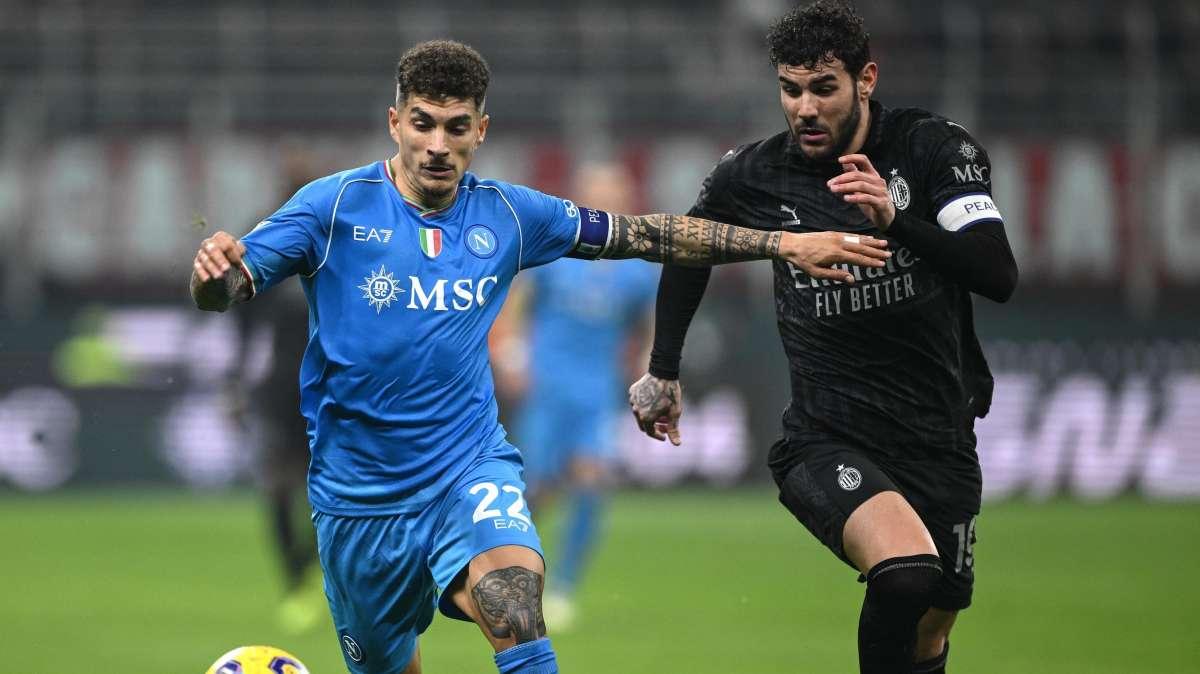 Napoli, Di Lorenzo in viaggio con la squadra verso Cagliari, nonostante non possa giocare
