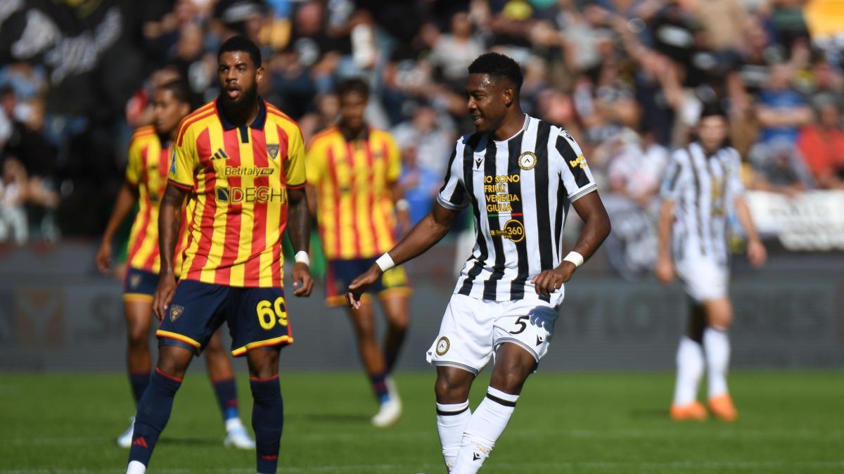 Udinese: risentimento al polpaccio per Alaba, tornerà dopo la sosta