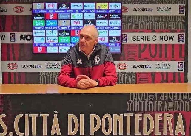 Pontedera, Menichini presenta la sfida contro la Torres: "Avversario di grande valore"