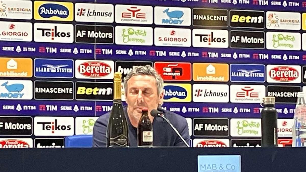SALA STAMPA - LUCA GOTTI: "Nel primo tempo il Cagliari ci ha messo in difficoltà. Quando è arrivato il pareggio abbiamo provato a vincerla"