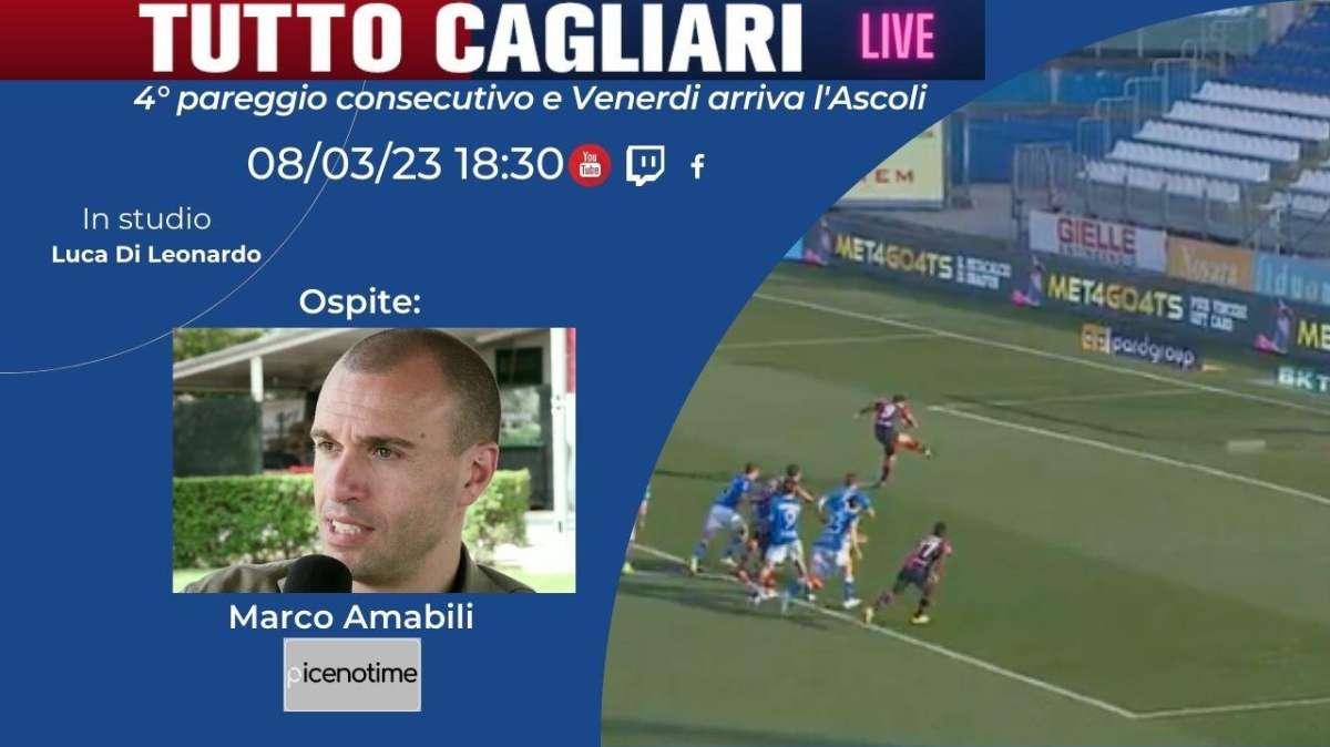 LIVE TC - TuttoCagliari Live: ospite Marco Amabili