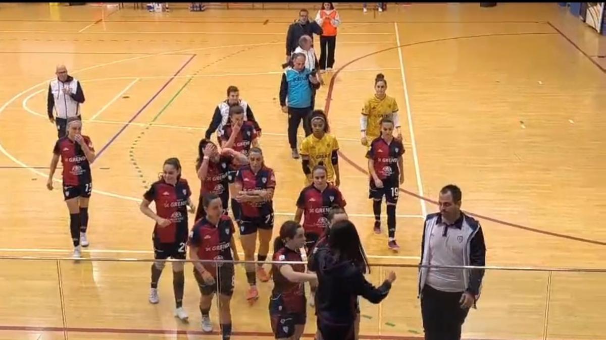 Il Cagliari C5 Femminile celebra il goal di Pellegry: "Da casa sua!"