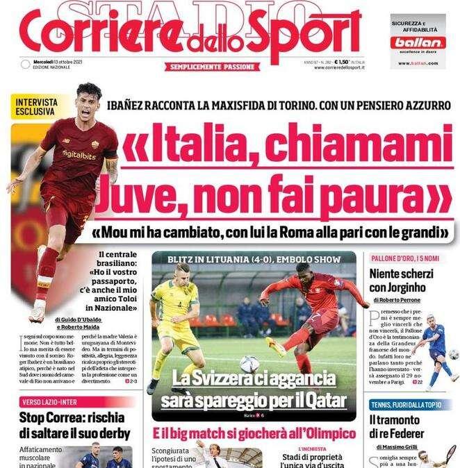 Corsport - Ibanez: "Italia, chiamami. Juve, non fai paura"