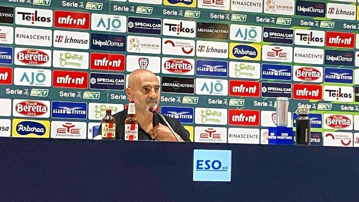LIVE TC -  LIVERANI IN SALA STAMPA: "MANCOSU HA FATTO AL DIFFERENZA"