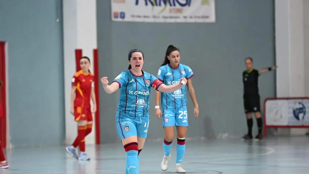 Futsal femminile, Virdis e Orrù grandissime protagoniste nel 4-4 contro l'Ucraina