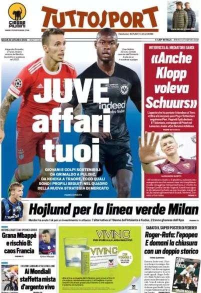 Tuttosport - Juve, affari tuoi