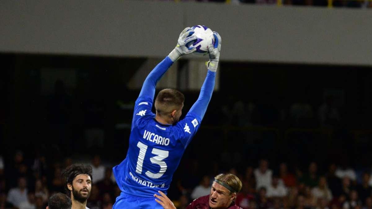 Empoli, Zanetti: "Vicario è il portiere dei portieri. Anche oggi ha fatto vedere perché Mancini lo ha scelto"
