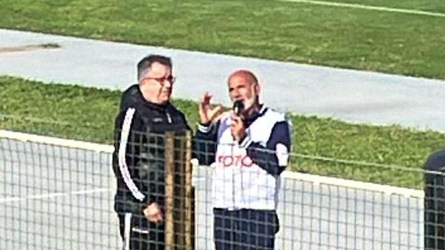 Cagliari, all'amichevole contro il Selargius presente anche Gigi Piras 