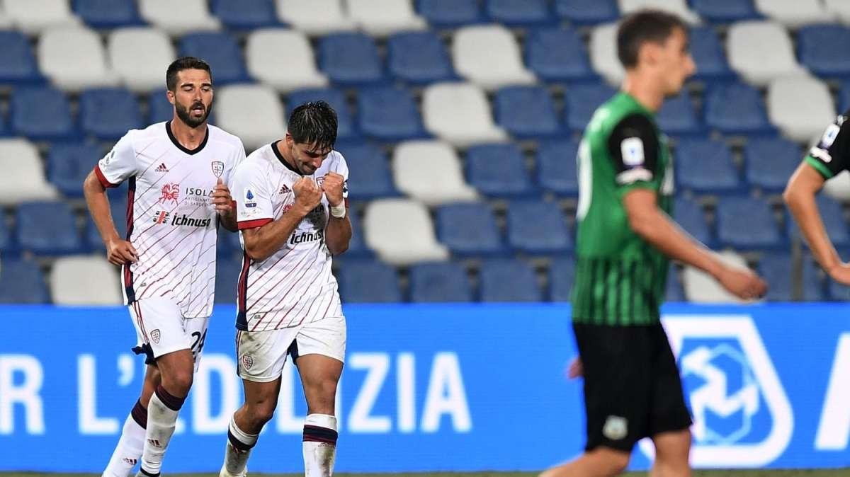 Sassuolo-Cagliari, le pagelle: Simeone rapace d'area, centrocampo rimandato a ottobre