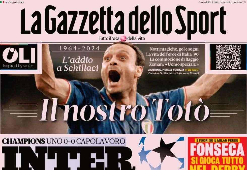 Gazzetta - Inter da grande