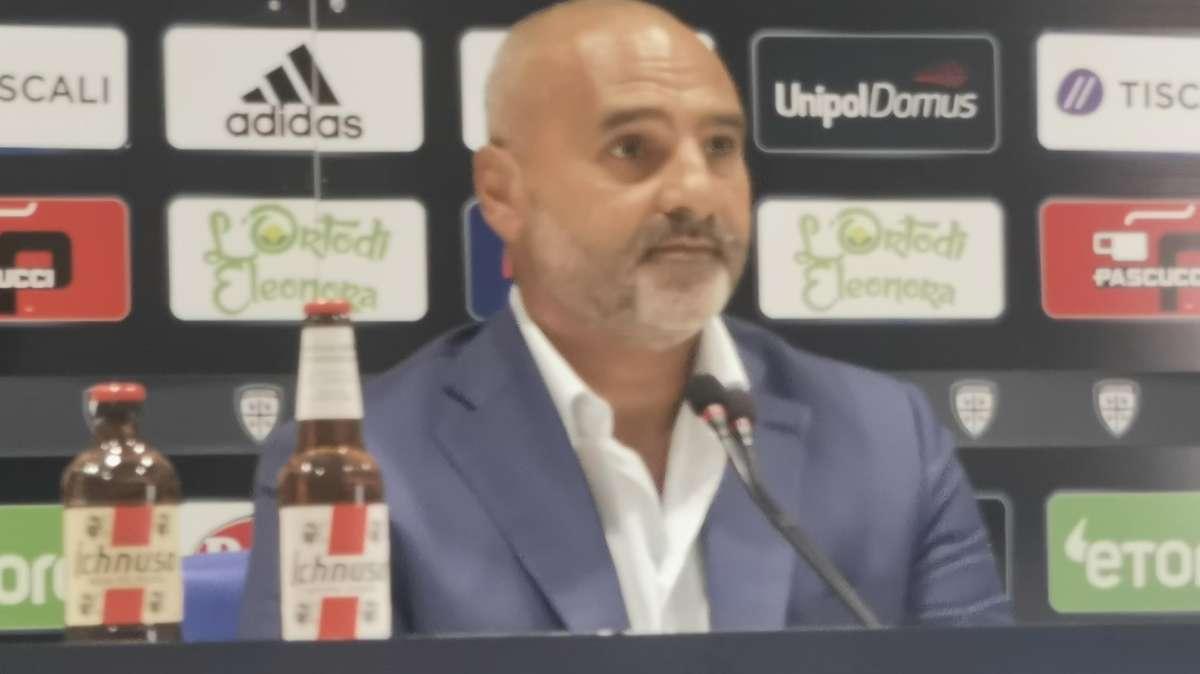 LIVERANI: "Speriamo di chiudere mercato velocemente, ad oggi il 90% della squadra mi soddisfa pienamente. Cagliari per me tappa di arrivo, non di partenza"