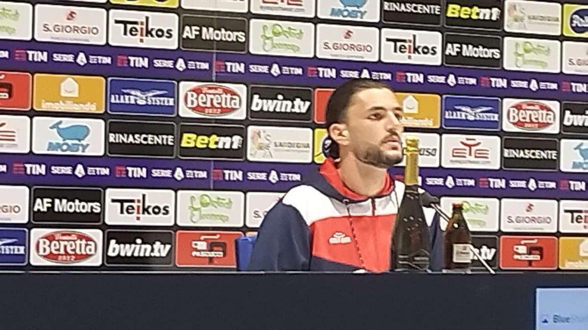 SALA STAMPA - DOSSENA: "Contento per la vittoria, ma non per le disattenzioni"