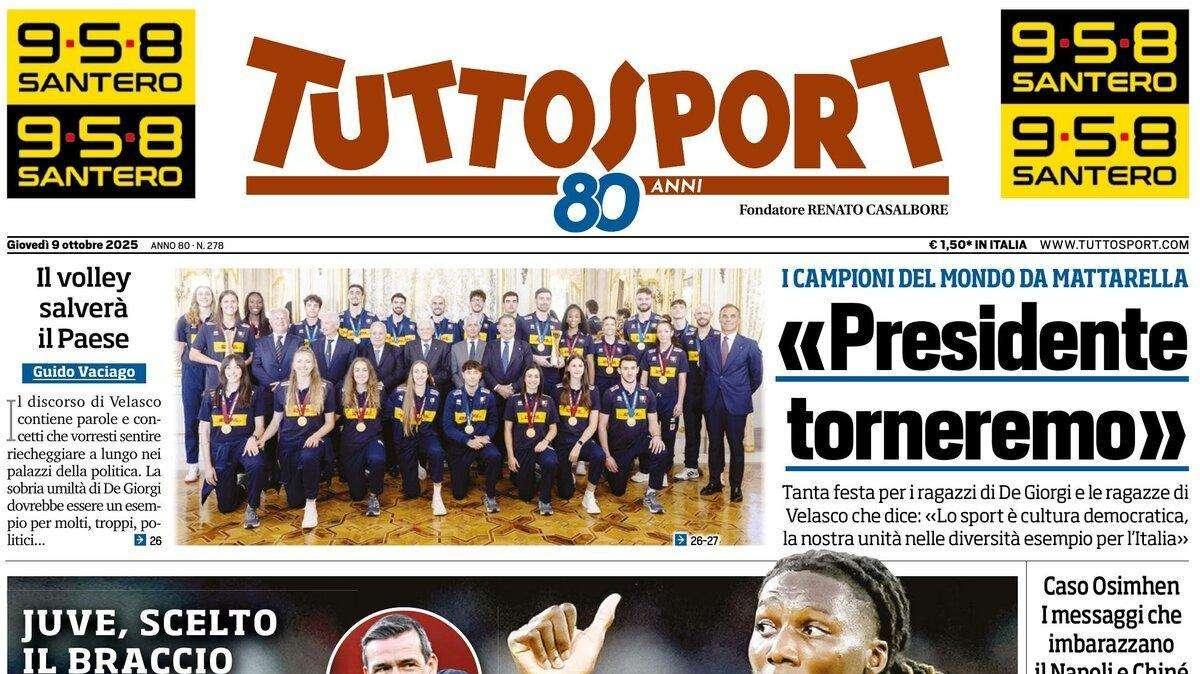 Juve, scelto il braccio destro di Comolli per il mercato. L'apertura di Tuttosport: "Ottolini ds. E piace Norton-Cuffy"