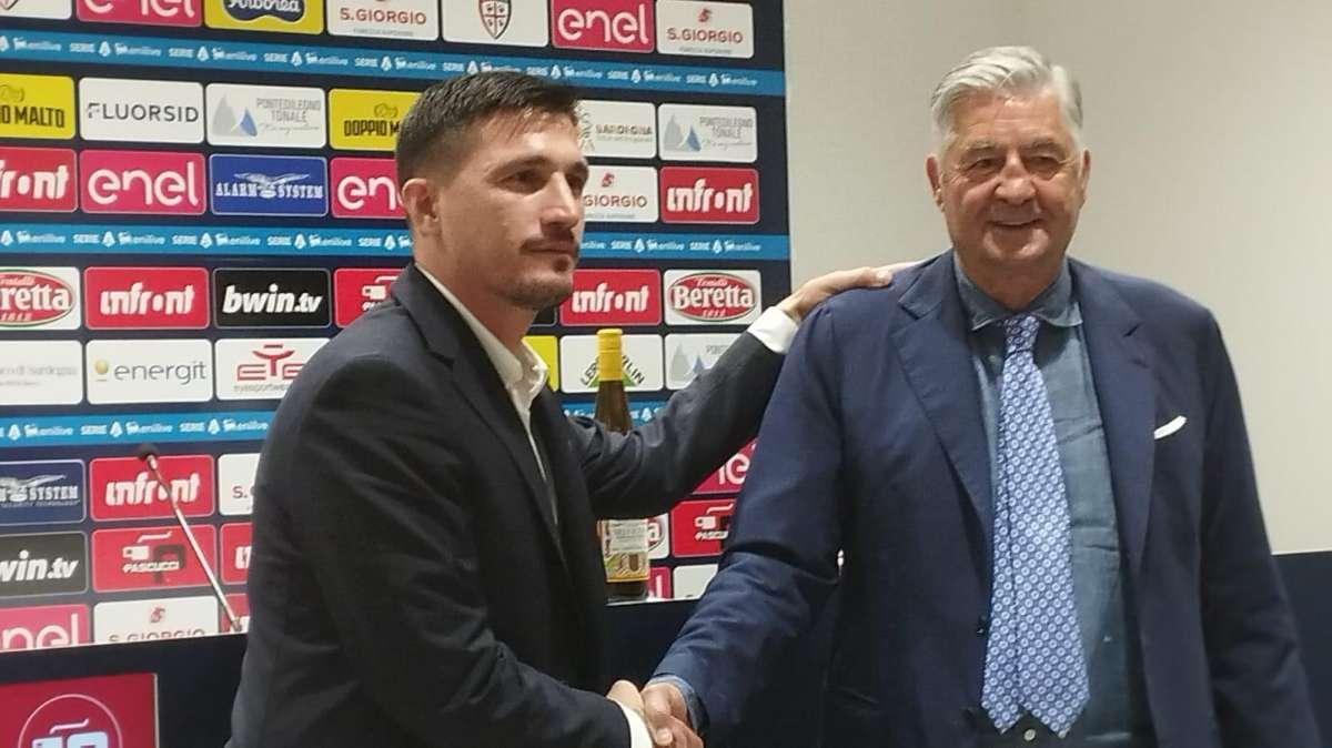L'Unione Sarda - Angelozzi e Pisacane insieme con entusiasmo