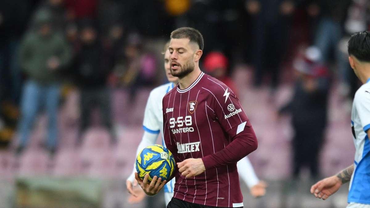 Salernitana, Cerri: "Il rigore in pieno recupero? Non potevo sbagliare, me lo sentivo"