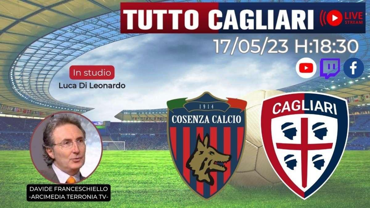 LIVE TC - TuttoCagliari Live, ospite odierno Davide Franceschiello (MediaterroniaTv)