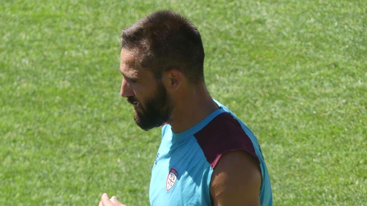 Cagliari subito al lavoro in vista del Milan: Pavoletti torna in gruppo