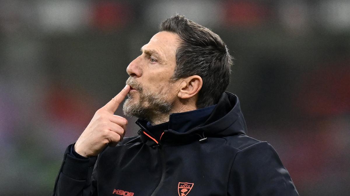 Lecce, l'abbraccio fra Di Francesco e Camarda: "Mi ha detto che mi vuole bene, tra noi si è creato un rapporto particolare"