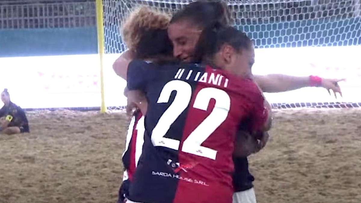 Beach soccer femminile, doppietta storica per il Cagliari: Scudetto e Supercoppa nel 2024