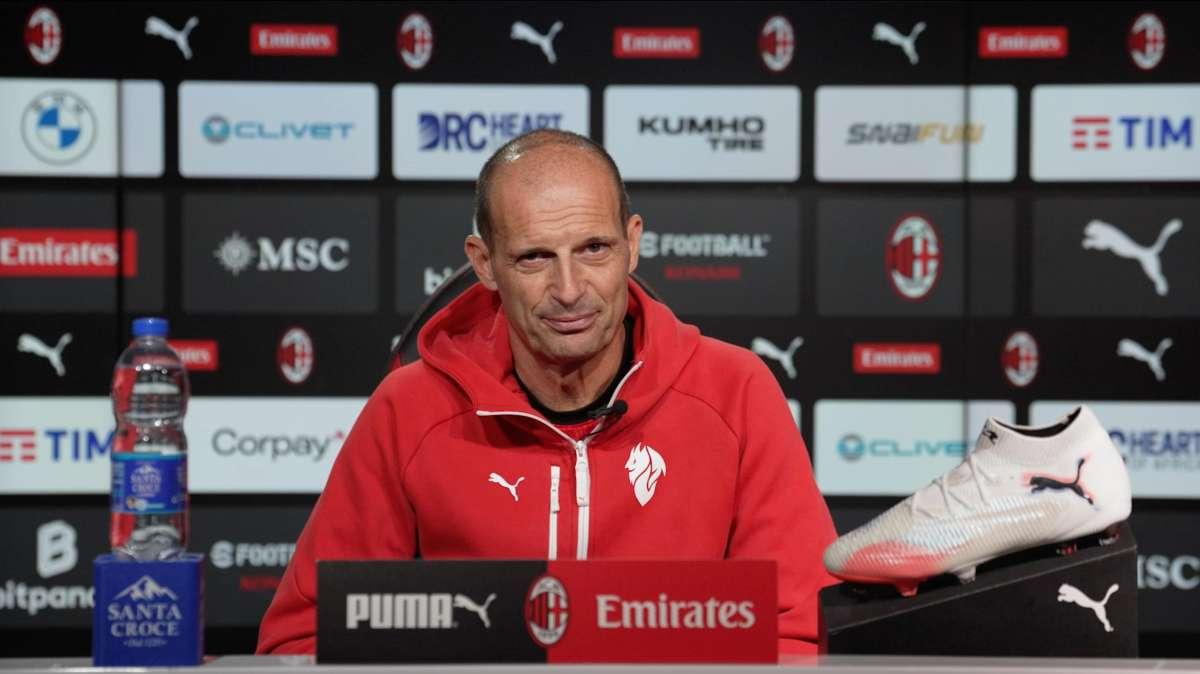 Milan, Allegri: "Felice per lo stadio pieno. I tifosi si fidano di me? La fiducia deve andare alla società"