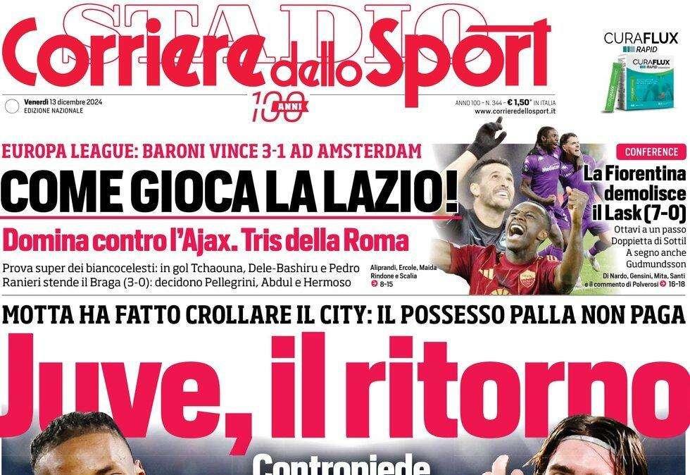 Corsport - Juve, il ritorno
