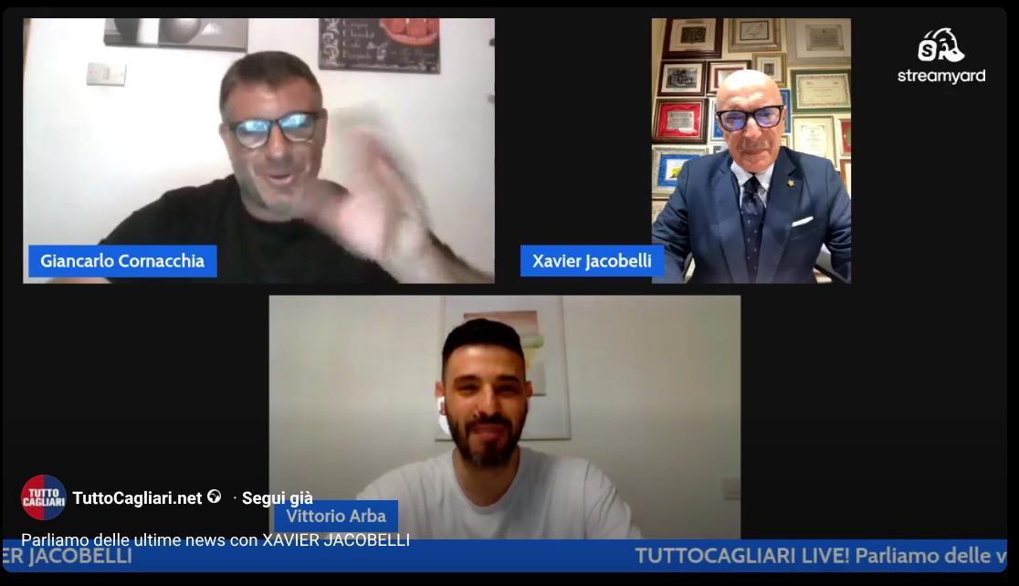 TuttoCagliari Live: rivivi la puntata di ieri con Xavier Jacobelli