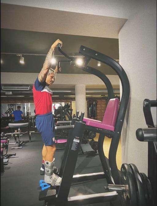 Lapadula prosegue con i lavori in palestra