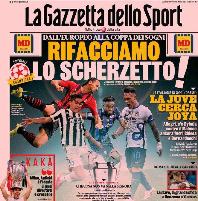 Gazzetta - Rifacciamo lo scherzetto