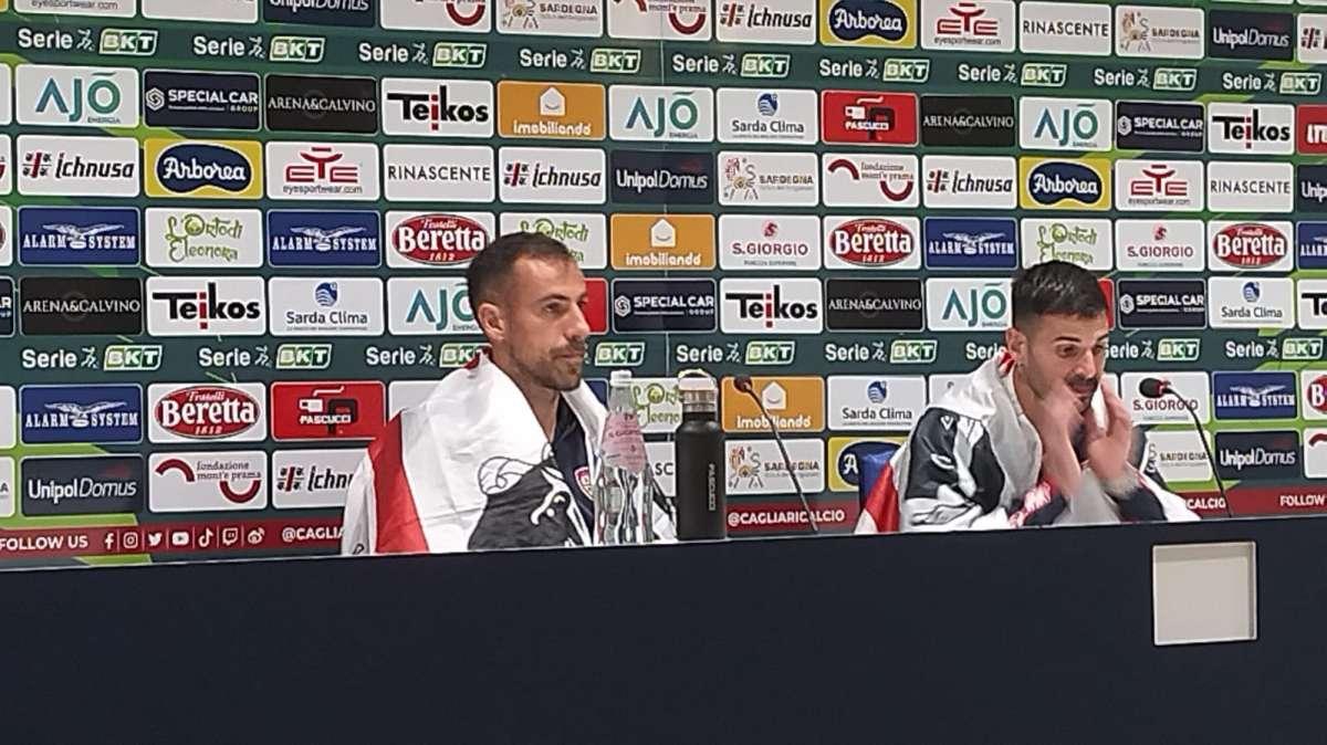 LIVE TC - SALA STAMPA, ARESTI: "Vincere così è stato folle. Ogni sardo sente sua questa vittoria"