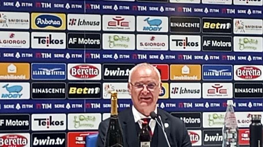 RANIERI IN SALA STAMPA: "Chiudere il cerchio in questa maniera era un sogno”