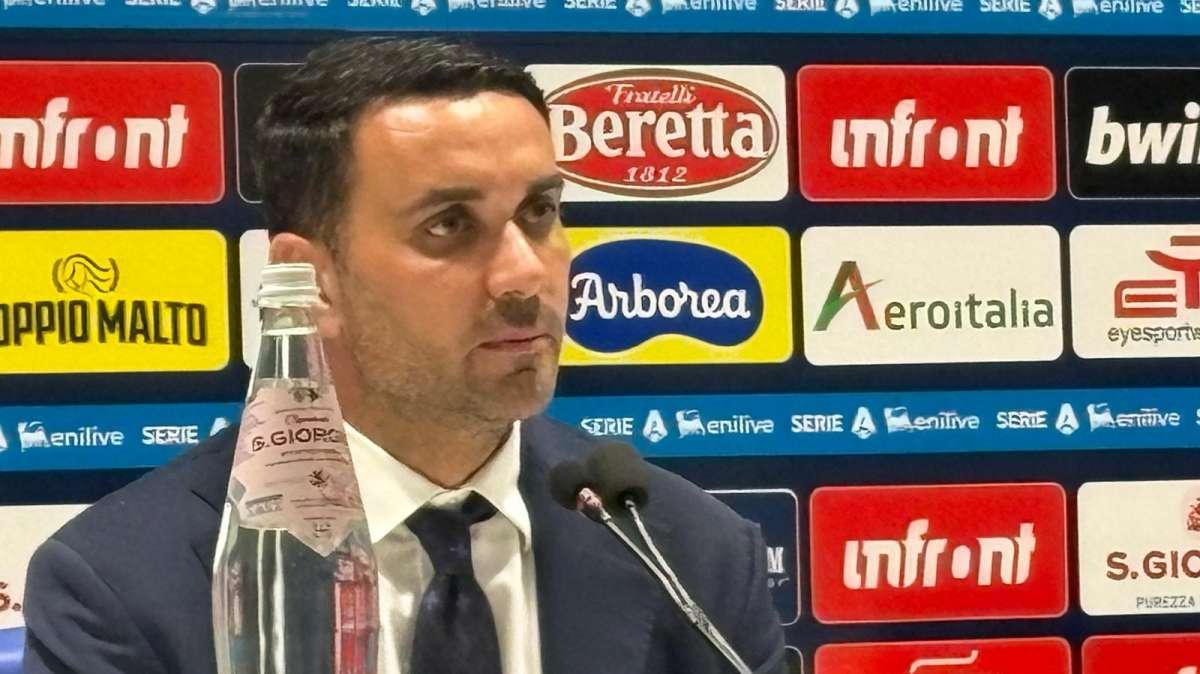 SALA STAMPA - PALLADINO: "Felici del risultato, vittoria dedicata a Kean"