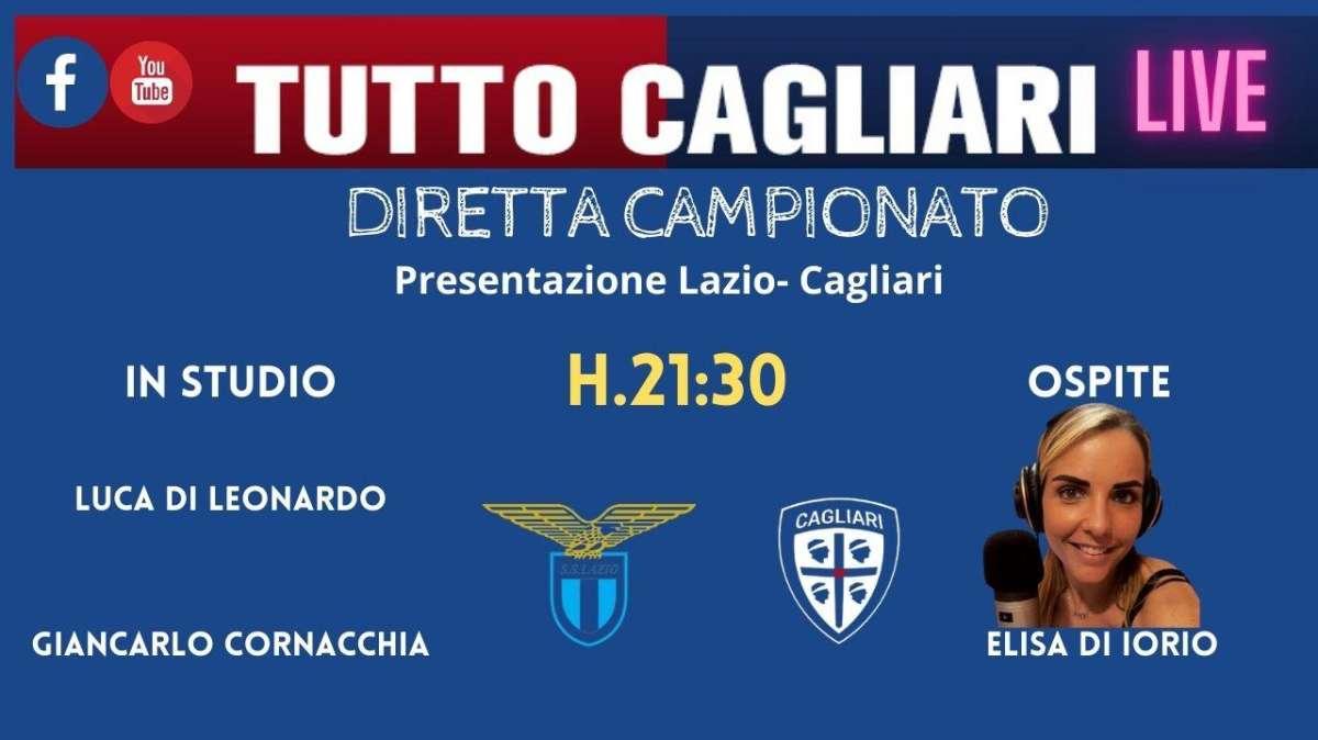 LIVE TC - Verso Lazio-Cagliari con Elisa Di Iorio. Seguite la diretta (VIDEO)