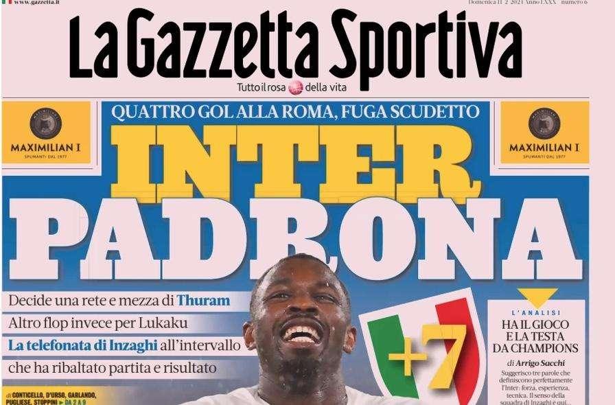 Gazzetta - Inter padrona