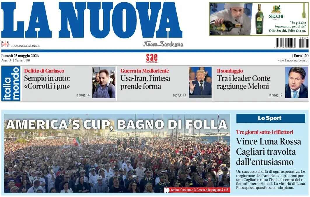 I rossoblù espugnano San Siro e negano la Champions al Milan. La Nuova Sardegna: "Un Cagliari diabolico"