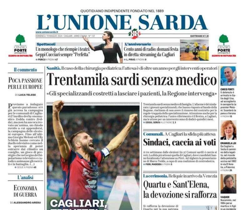 L'Unione Sarda - Cagliari, tienitela stretta