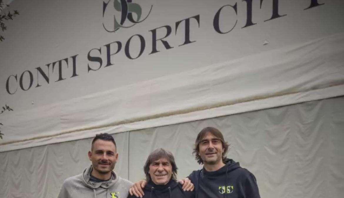 Daniele Conti e lo scatto al "Conti Sport City"