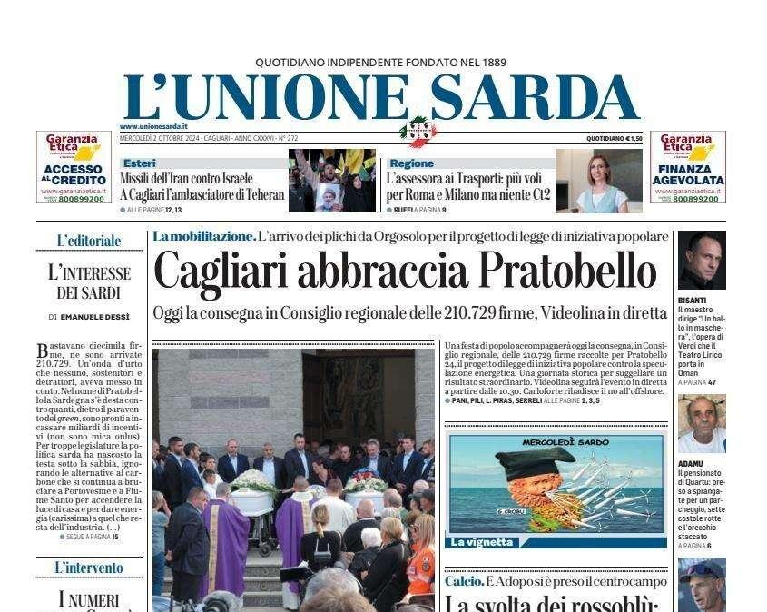 L'Unione Sarda - La svolta dei rossoblù: mentalità e formazione