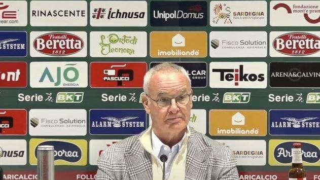 Un Ranieri in grande spolvero per il cambio di passo. Il Cagliari e una classifica che non fa più paura