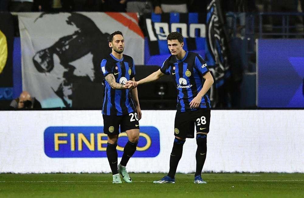 Calcio: Inter; Calhanoglu infortunato, salta l'Atalanta