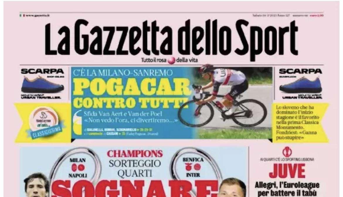 Gazzetta - Sognare si può