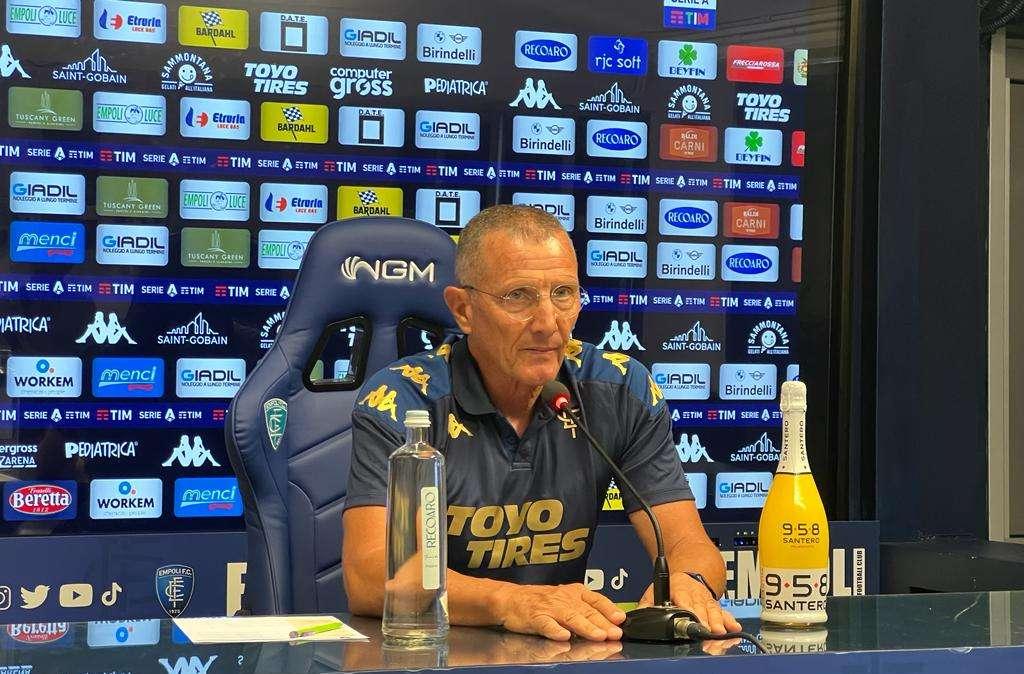 Empoli, Andreazzoli: "Cagliari? Maresca ci è venuto contro con le sue decisioni"
